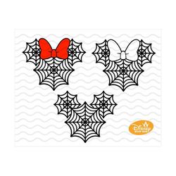 Halloween, Mouse, Spider Web  SVG / Instant Download / Family Halloween Cruise Ship Cutting or Printing Digital File SVG / Ship Mouse svg,