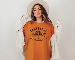 Sanderson Witch Museum Shirt Png, Halloween Shirt Png, Sanderson Sisters, Witch Shirt Png, Black Flame Candle Shir, Hocu