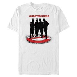 Original 4 Silhouette &8211 Ghostbusters White T-Shirt
