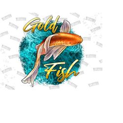 Gold Fish Png Sublimation Design,Gold Fish Png,Fish Png,Fish Portrait Png,Sea Animals Png,Hand Drawn Fish,Nautical,Fish Clipart Download