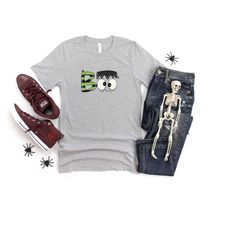Halloween Frankenstein Boo Shirt, Halloween Boo Shirt Sweatshirt Hoodie, Cute Halloween Shirt, Horror Frankenstein Shirt