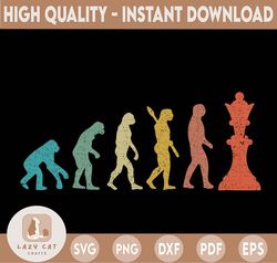 Chess Png, Evolution Human, PNG, Digital Clipart, EVolution of Man, Chess Png, Funny Chess Png