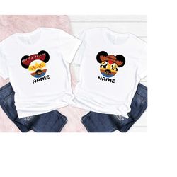 Custom Toy Story Mickey Head Shirt, Disney Woody And Jessie Shirt Sweatshirt Hoodie, Custom Disney Shirt, Disney Matchin