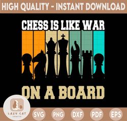 Chess is Like War on a Boar Png, Chess Png, Funny Chess Png