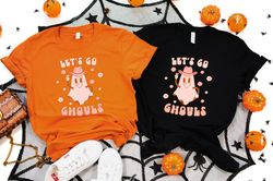 Lets Go Ghouls Shirt PNG, Halloween Shirt PNG, Matching Halloween Shirt PNG, Halloween Retro Shirt PNG, Funny Halloween