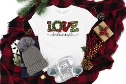 Love Christmas Yall Shirt PNG, Buffalo Plaid Love Christmas Shirt PNG, Christmas Family Shirt PNG, Merry Christmas Shirt