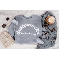 Sweatshirt Mockup | Christmas Mockup | Gildan 18000 Mockup | Sport Grey G180 Mockup | Sport Grey Mockup | Winter Mockup | Holiday Mockup