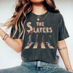 The Slayers Comfort Colors Shirt Png, Scary Movie Shirt Png, Horror Film Club Shirt Png, Horror Movie Shirt Png, Hallowe
