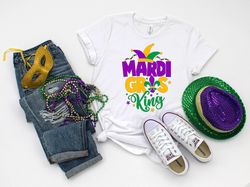 Mardi Grass King Shirt PNG, Mardi Grass King, Mardi Grass Festival Shirt PNG, King Shirt PNG, Funny Mardi Grass Shirt PN