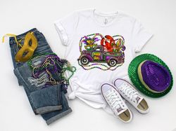 Mardi Grass Truck Shirt PNG, Mardi Grass Shirt PNG, Mardi Grass Crawfish Shirt PNG, Mardi Grass Saints Shirt PNG, New Or