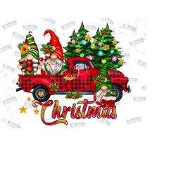 Christmas Gnomes Truck Sublimation Design,Merry Christmas,Gnomes Png, Christmas Png, Christmas Gnomes Png, Gnomes Truck Png, Digital Dowland