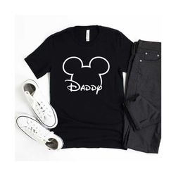 Daddy Mouse Shirt, Minnie Mouse, Disneyland Trip Shirt, Gift for Dad, Daddy Mouse, Gift for Papa, Father Shirt, Mickey Dad, Disneyland Shirt
