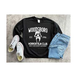 Woodsboro Shirt, Scream Shirt, Scary Movie Shirt, Horror Movie Shirt, 90s Horror Movie Shirt, halloween shirt, horror film club shirt
