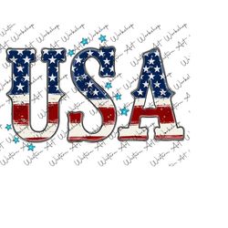 USA Sublimation Png, 4th of July PNG, USA, America, Independence day, Patriotic, American Flag, Sublimation Design Downloads