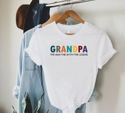 The Man The Myth The Legend Grandpa Shirt PNG ,Fathers Day Gift ,Grandpa T-Shirt PNG, Shirt PNGs for Grandpa, Papa To Be
