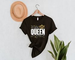 Birthday Queen Shirt PNG, Birthday Gift, Living My Best Life TShirt PNGs,Girls Bday Party Tee,Birthday Squad, Black Quee
