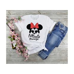 Minnie Mouse Shirt, Minnie Shirt, Disney Shirts ,Family Mouse Shirt, Disneyland Shirt, Women Disney Shirt, disney trip shirt