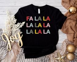 Fa La La La Shirt PNG, Christmas Gift, Christmas Shirt PNGs, Christmas Party Tee, Xmas Family T-Shirt PNG, Christmas Son