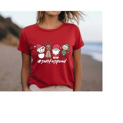 Santa Squad Shirt, Christmas Squad Shirt, Gnome, Snowman, Christmas Shirt, Christmas Gift, Family Matching Christmas Shi