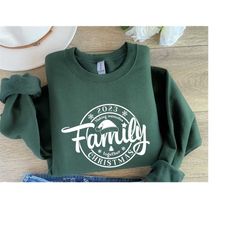 Family Christmas Sweatshirt, Christmas Gifts, Custom Family Christmas,  Family Christmas 2023 Making Memories Together,