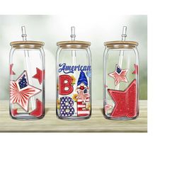 American Babe Stars 16oz Libbey Glass Png, 16oz Libbey Cup, Libbey Cup Png Sublimation Design, American Design Png, Digital Download PNG