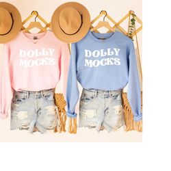 Pink 18000 Carolina Blue Gildan Sweatshirt | Gildan 18000 Mockup | Gildan Sweatshirt Mockup | Double Model Mockup | Double Sweatshirt