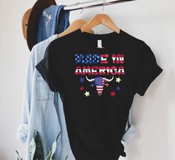 Made In America TShirt PNG, American Flag Gifts, Made In Usa Shirt PNGs, All American Cowgirl Shirt PNG, Vintage Western