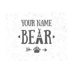 baby bear svg your name bear svg your name bear custom order svg baby bear svg name baby bear svg cricut files silhouette t- shirt designs