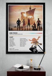 One Piece 2023 Poster, Anime poster, television poster, minimalist one piece poster, digital download.jpg