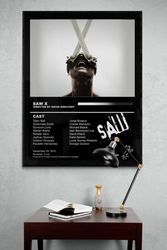 Saw V movie Poster, Minimalist Saw V movie poster, vintage poster, digital download.jpg