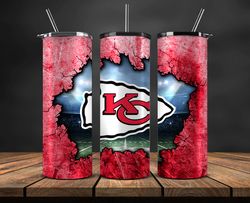 Kansas City Chiefs Tumbler, Chiefs Logo NFL, NFL Teams, NFL Logo, NFL Football Png, NFL Tumbler Wrap 16