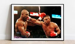 Mike Tyson Boxing Poster, Mike Tyson Room Decor - Art Deco, Canvas Print, Gift Idea, Print Buy 2 Get 1 Free.jpg