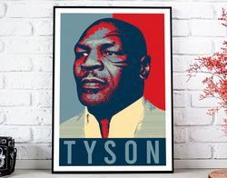 Mike Tyson Hope Poster - Art Deco, Canvas Print, Gift Idea, Print Buy 2 Get 1 Free.jpg