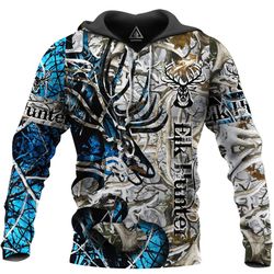 Elk Hunting Camo 3D All Over Print | Hoodie | Unisex | Full Size | Adult | Colorful | HT4228