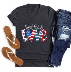 American Flag Tee, Land That I Love Shirt PNG, 4th Of July Gifts,Retro USA Shirt PNGs,Memorial Day TShirt PNGs, Fourth O