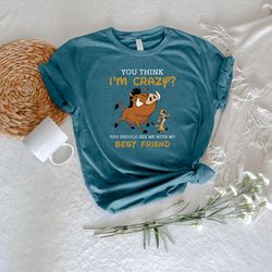 Animal Kingdom TShirt PNG, Disney Gift, Pumba & Timon Shirt PNG, Hakuna Matata Shirt PNGs, Lion King Tee, Pumbaa T-Shirt