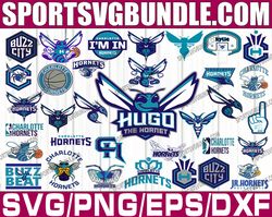 Bundle 34 Files Charlotte Hornets Basketball Team svg, Charlotte Hornets svg, NBA Teams Svg, NBA Svg, Png, Dxf, Eps