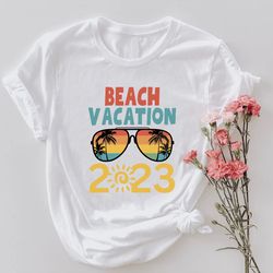 Beach Vacation TShirt PNG, Gift For GirlsTrip, Beach Shirt PNG 2023, Beach Vibes Tee, Summer Travel T-Shirt PNG, Beach L