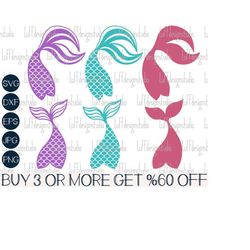 Mermaid Tail SVG Bundle, Mermaid SVG, Mermaid Birthday SVG, Scales, Summer, Popular, Png, Svg File For Cricut, Sublimati