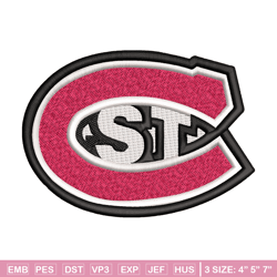 St Cloud State Huskies embroidery design, St Cloud State Huskies embroidery, Sport embroidery, NCAA embroidery.
