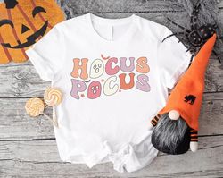 Retro Hocus Pocus Shirt PNG, Gift For Halloween, Hocus Pocus Sisters TShirt PNG, Ghost Boo Women Clothing, Funny Witches