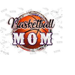 Basketball Mom Png, Basketball clipart, Western Cowhide Basketball Mom Png, Basketball Mama Png, Basketball Sublimation,