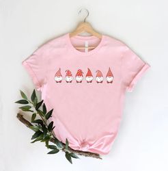 Santa Gnomes Shirt PNG, Mom Christmas Gift, Cute Gnomes  Shirt PNGs, Merry Christmas Women Tee, New Year T-Shirt PNG,Xma