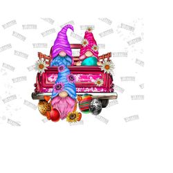 Easter Gnomes Farm Truck Png Sublimation Design,Happy Easter Day Png,Easter Cute Png,Cute Gnome Png,Truck Gnome,Easter Png,Digital Download