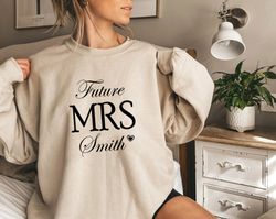 Future Mrs Shirt Png, Custom Future Mrs Shirt Png, Bride Gift, Engagement Gift, Fiance Shirt Png, Bachelorette Party Shi