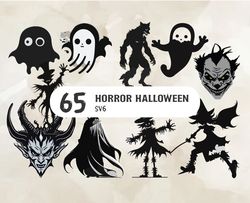 65 Horror Halloween Svg, Halloween Svg, Cute Halloween, Halloween, Halloween Png 151