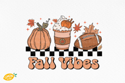 Retro Fall Vibes PNG  ,Halloween Png, Cute halloween, Cute Halloween Svg,Funny halloween 59