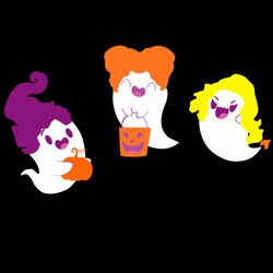 Boo Ghost Sanderson Sisters Halloween Pumpkin SVG