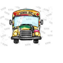 School Bus png sublimation design,Back to School png,hand drawn school bus png,school png,western School Bus png,sublimate designs download