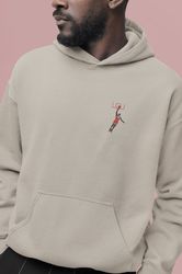 Vintage Michael Jordan Y2K Hoodie - Retro NBA Basketball Apparel, 90s Style Magic Hoodie, Sweatshirt  Unisex Heavy Blend